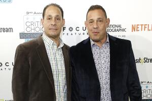 David Kellman y Bobby Shafran en la tercera edición de los Annual Critics' Choice Documentary Awards en noviembre de 2018 en Nueva York