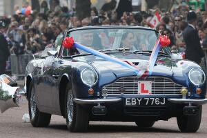 Newlywed Royals Leave Wedding Reception