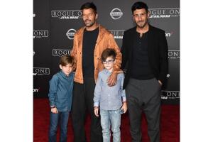 Familia de Ricky Martin y Jwan Yosef