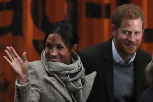 Meghan Markle y el príncipe Harry
