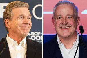 Roy Cooper and Michael Whatley