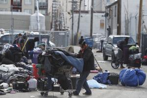 Homeless people, Denver