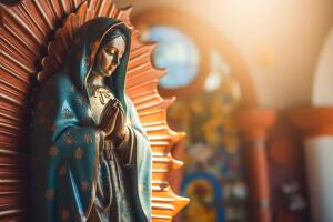Imagen de la Virgen de Guadalupe se salva de un devastador incendio en iglesia de Arizona