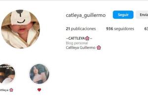 La cuenta de Instagram de Cattleya ahora.