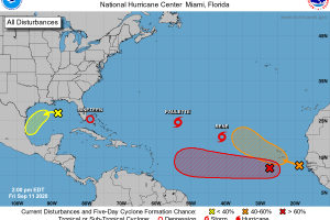 Sept hurricane map