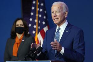 President-Elect Joe Biden Delivers Remarks On Coronavirus And US Economy