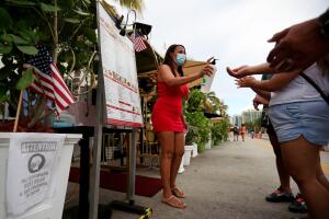 Fourth Of July Weekend In Florida Sees Some Beaches Open, Some Closed, As Coronavirus Cases Spike
