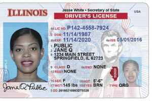 Nueva licencia de manejo de Illinois