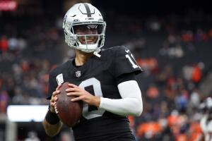 Jimmy Garoppolo con Raiders en 2023