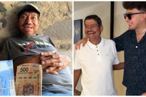 Le regalan 100 mil pesos y se los gasta en un día en alcohol y mujeres.