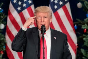Trump solo pidió a sus seguidores que le creyeran sin dar más pruebas de su afirmación.