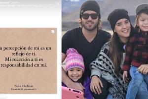 Este fue otro de los mensajes que Ana Araujo colgó en Instagram en las últimas horas. 