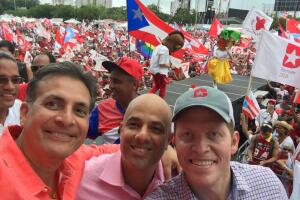 Cierre de campaña de los candidatos a la Gobernación de Puerto Rico