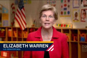 Elizabeth Warren, senadora por Massachussetts.