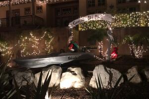 Impresionantes alumbrados navideños en Los Ángeles