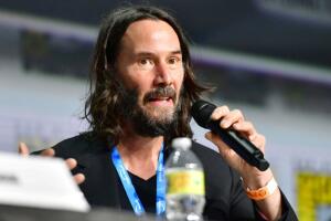 Keanu Reeves en la Comic-Con 2022