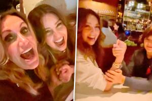 Thalía y su hijo Matthew se reúnen con Lili Estefan y tienen 'batalla' en plena cena 