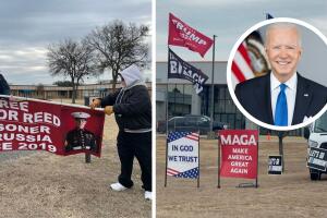 Joe Biden presidente visita Fort Worth