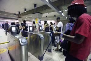 LA Subway-No Free Ride