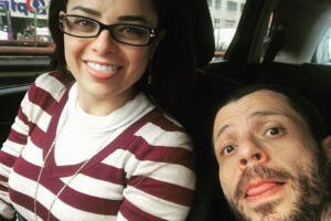 Violeta Isfel y Archie Balardi