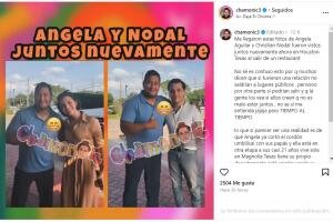 Nodal y Cazzu habrían estado juntos en un restaurante de Houston, Texas, donde se fotografiaron con un admirador.