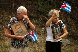 Fidel Castro's Remains Travel Across Cuba Ahead Of His Burial