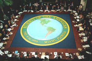Leaders of 34 Western Hemisphere nations meet in Miami 1994