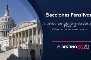Así van los resultados de la elección para el distrito 8 de la Cámara de Representantes en Pensilvania 
