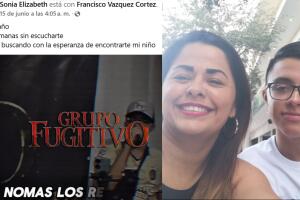 La madre de Francisco Xavier Vázquez duce que sigue en su búsqueda, pese a la versión de las autoridades. 