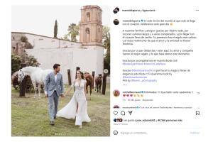 Así fue la boda de Mane de la Parra y Ligia Uriarte.