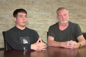 padre hijo tiroteo carrera clandestina San Antonio