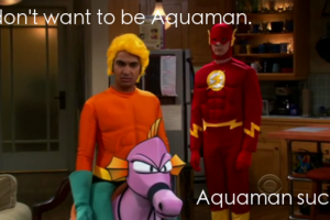 Raj como Aquaman