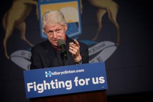 Bill Clinton en Michigan