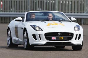 Invictus Games - Jaguar Land Rover Driving Challenge