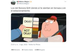 Sonora Grill memes reacciones a la denuncia de discriminación