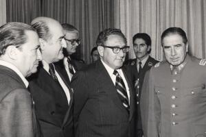 Pinochet y Kissinger