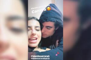 Michelle Renaud y Danilo Carrera
