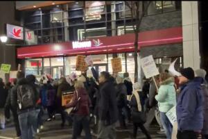 Protestas contra Donald Trump en Filadelfia 