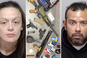 pareja arrestada robo correo paquetería tarjetas de crédito hollywood park san antonio texas