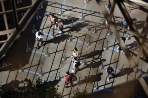 Virus Outbreak France Eiffel Tower