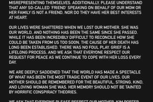 Comunicado de los hijos de Sean 'Diddy' Combs