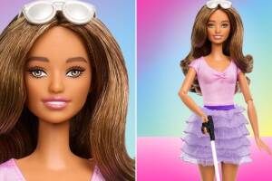Mattel lanzó la primer Barbie ciega.