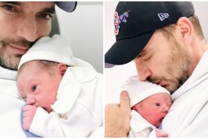 Julián Gil ya conoció a su primer nieto, Oliver