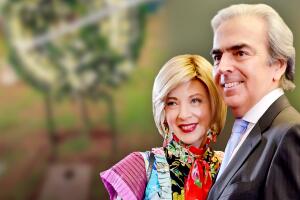 Lorenzo Lazo, viudo de Edith González, la recuerda con una foto de su tumba a dos años de su muerte