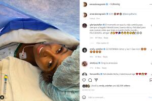 Amara 'La Negra' ya es mamá