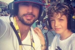 Hijo William Levy. Noviembre 2014. 
