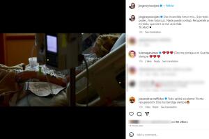 Noelia desde el hospital