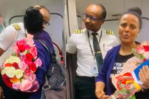 Hijo sorprende a su madre, quien trabajó 30 años como empleada domésica para pagar sus estudios