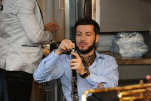 Backstage con Recodo