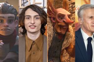 Finn Wolfhard y Christoph Waltz - Guillermo del Toro’s Pinocchio actores identicos a personajes de Netflix.jpg